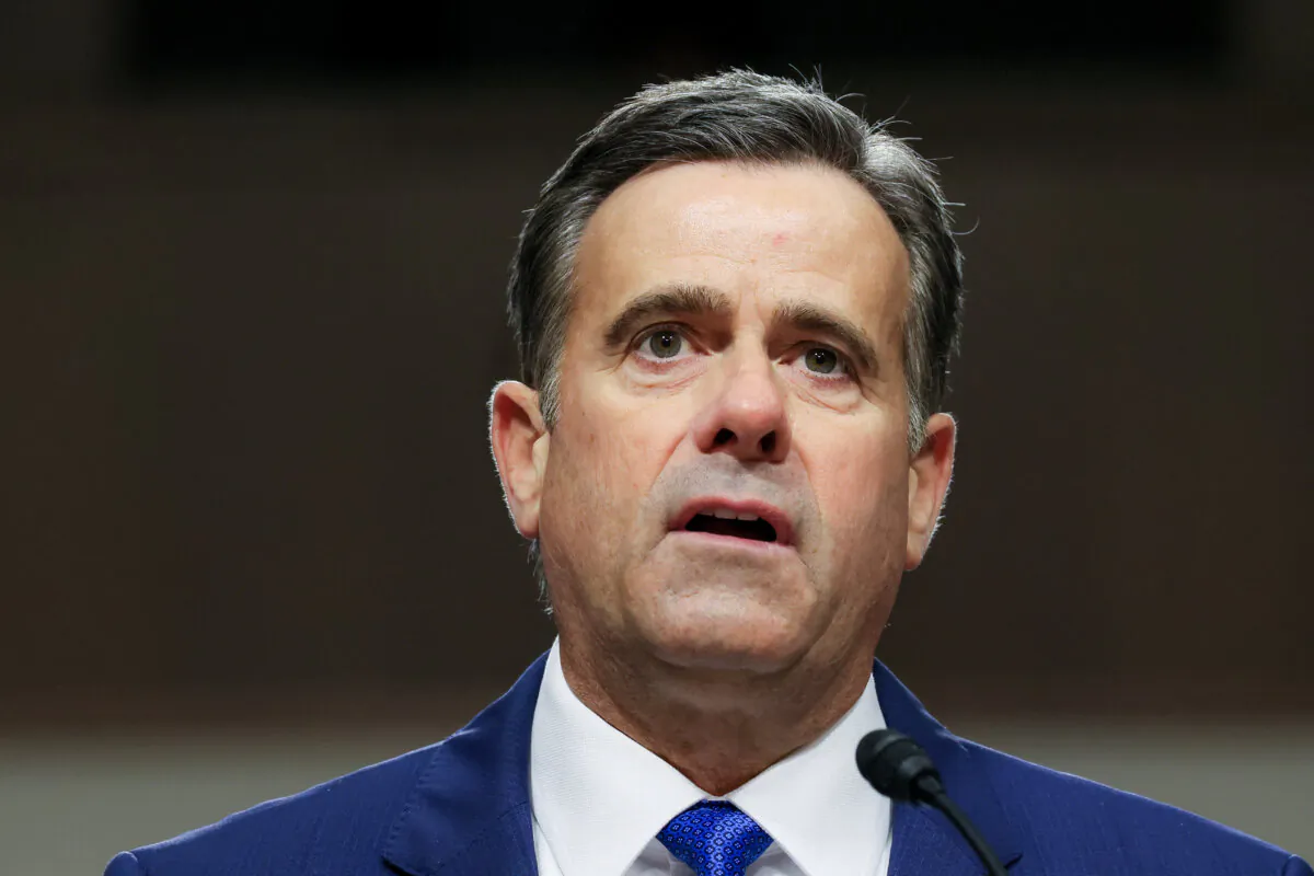John Ratcliffe testifies before a Senate Intelligence Committee hearing on his nomination to be CIA director in Washington on Jan. 15, 2025. (Jemal Countess/AFP via Getty Images)