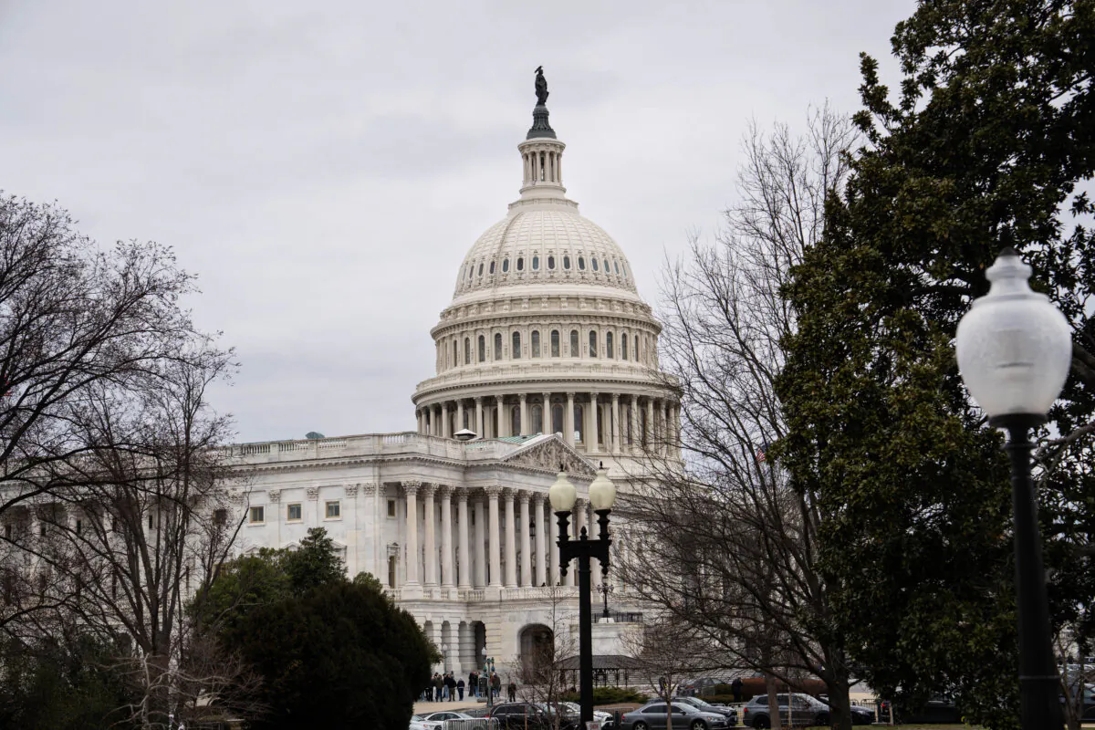 The U.S. Capitol building in Washington on March 6, 2025. (Madalina Vasiliu/The Epoch Times)