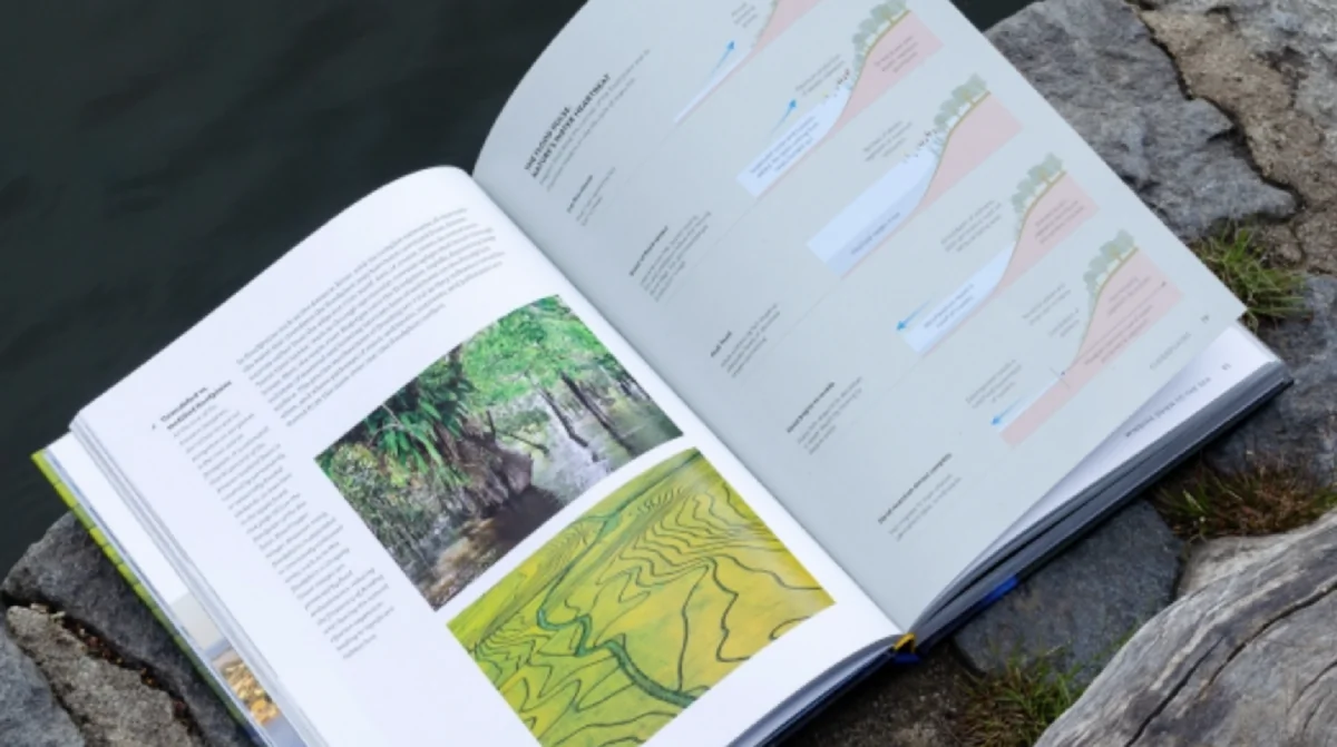 "The World Atlas of Rivers, Estuaries and Deltas" educates about our world's waterways through essays, images, graphics and experts' explanations about the vital contributions of water to our planetary health. (Photo courtesy of Princeton University Press)