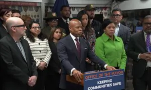 New York Mayor Eric Adams Makes Public Safety Announcement