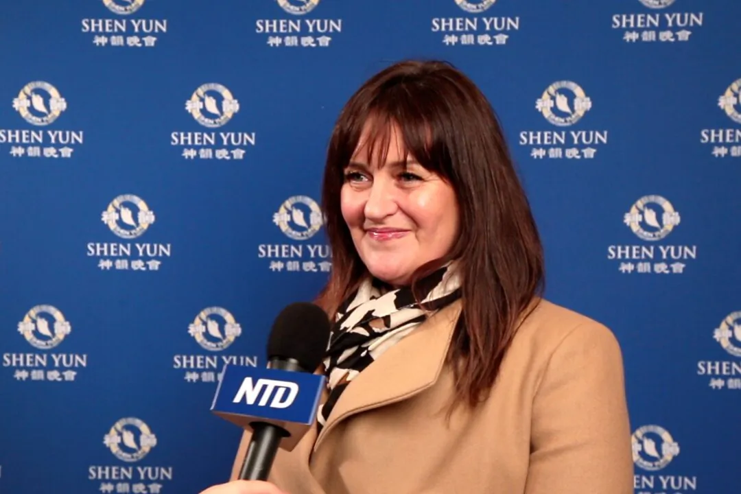 Linsey McLean enjoyed Shen Yun's evening performance at the SEC Armadillo, in Glasgow, on Feb. 28, 2025. (NTD)