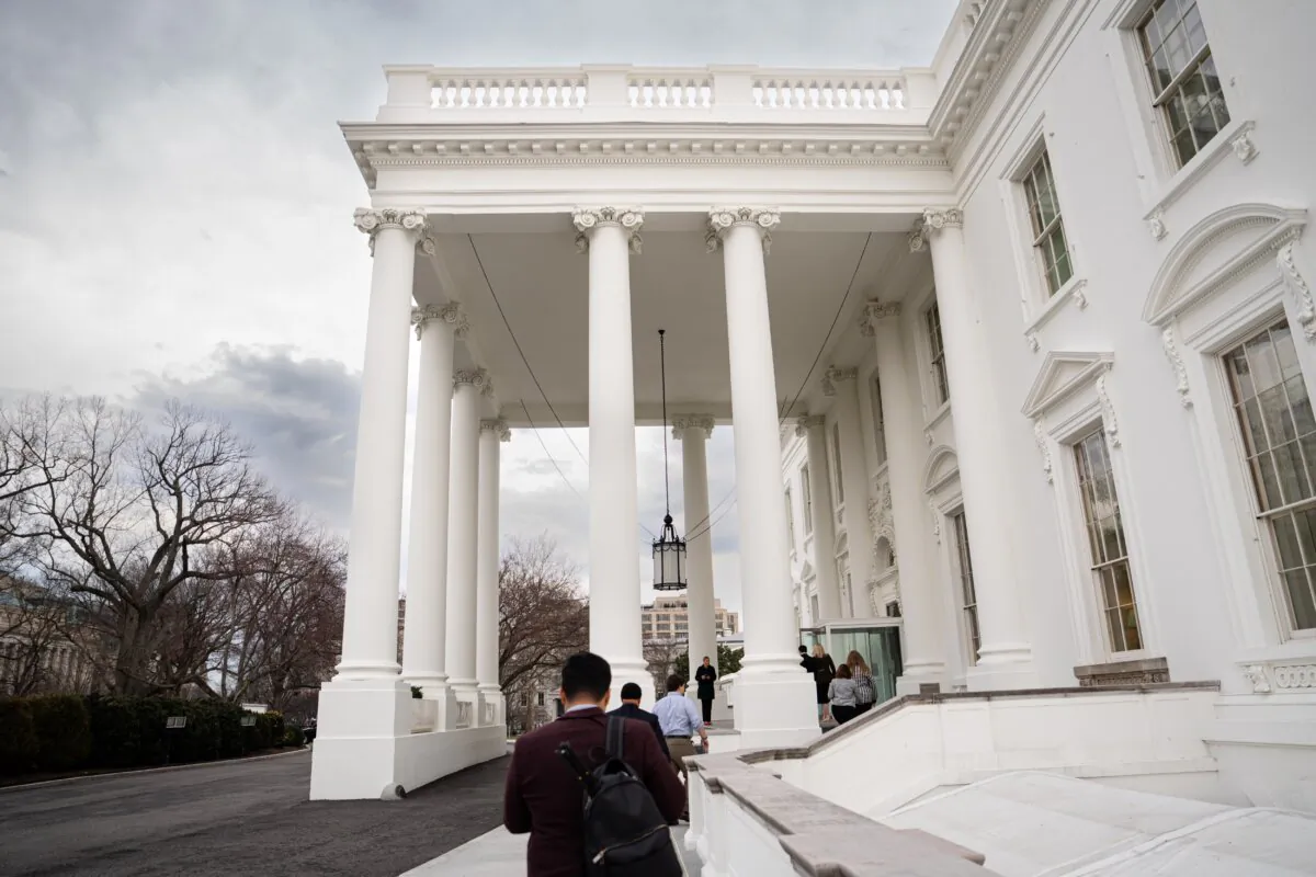 The White House in Washington on Feb. 27, 2025.(Madalina Vasiliu/The Epoch Times)
