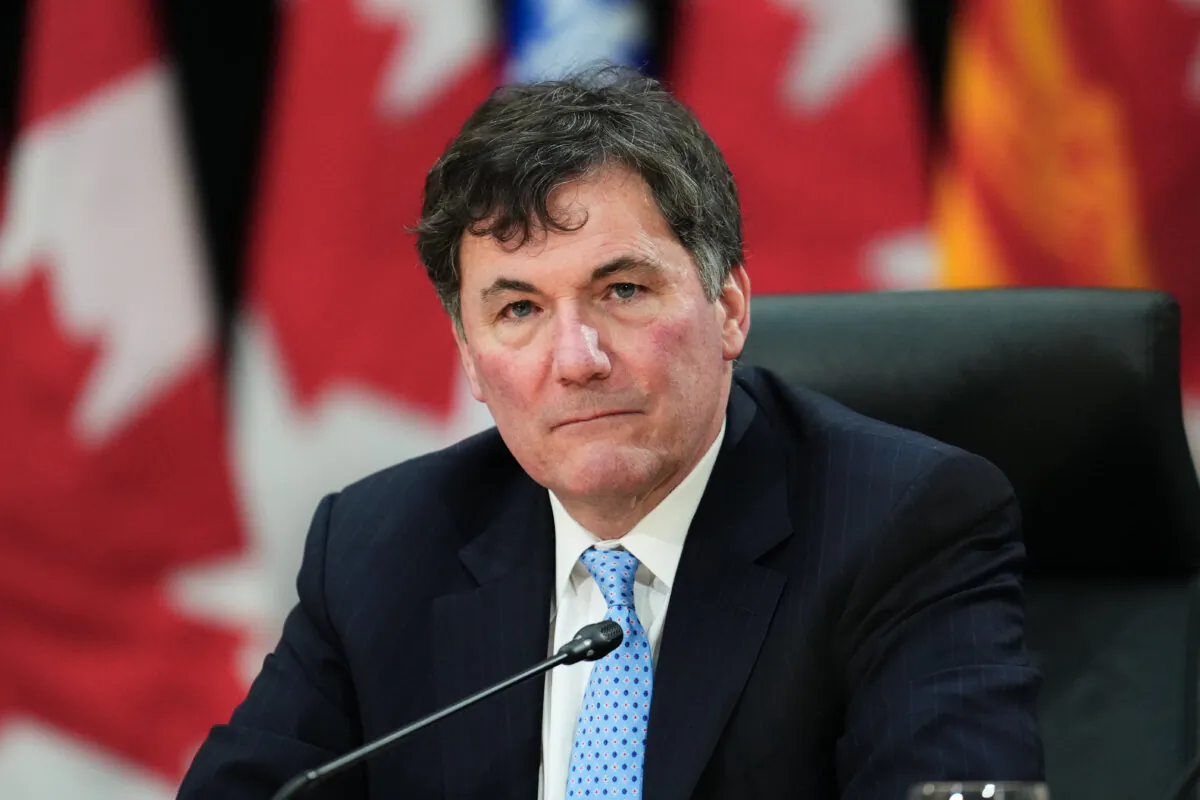 Then-Finance Minister Dominic LeBlanc attends a first ministers' meeting in Ottawa on Jan. 15, 2025. (Sean Kilpatrick/The Canadian Press)