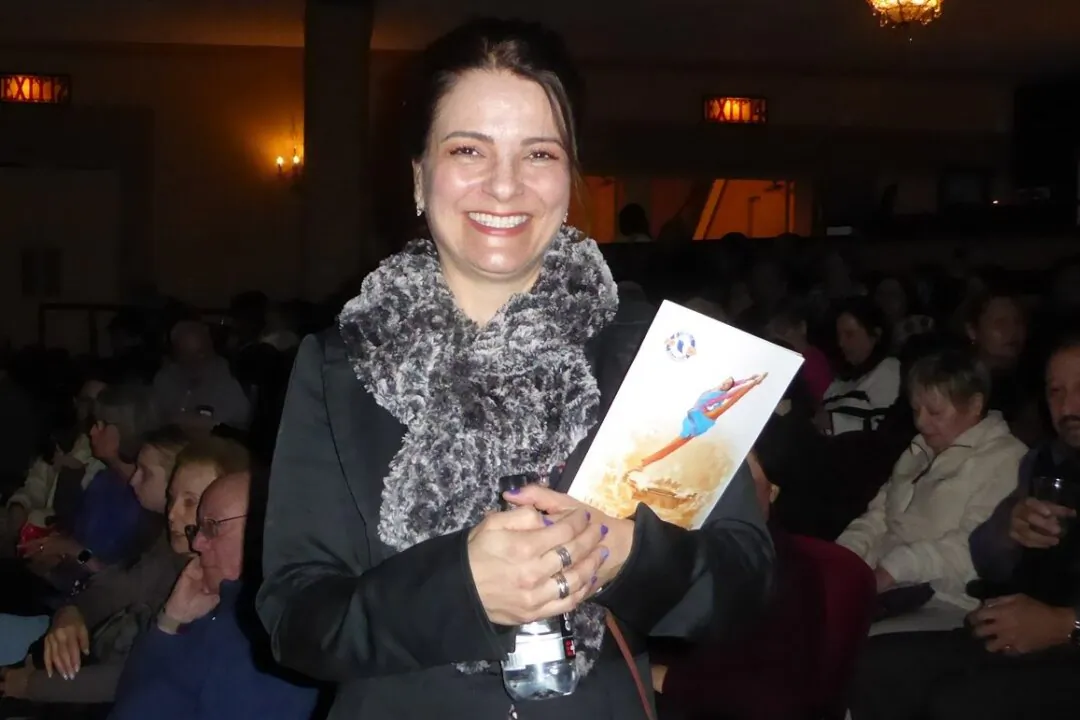 Angela Lopez Velasquez attended Shen Yun Performing Arts at the Palace Theatre in Stamford, Conn., on March 9, 2025. (Frank Liang/The Epoch Times)