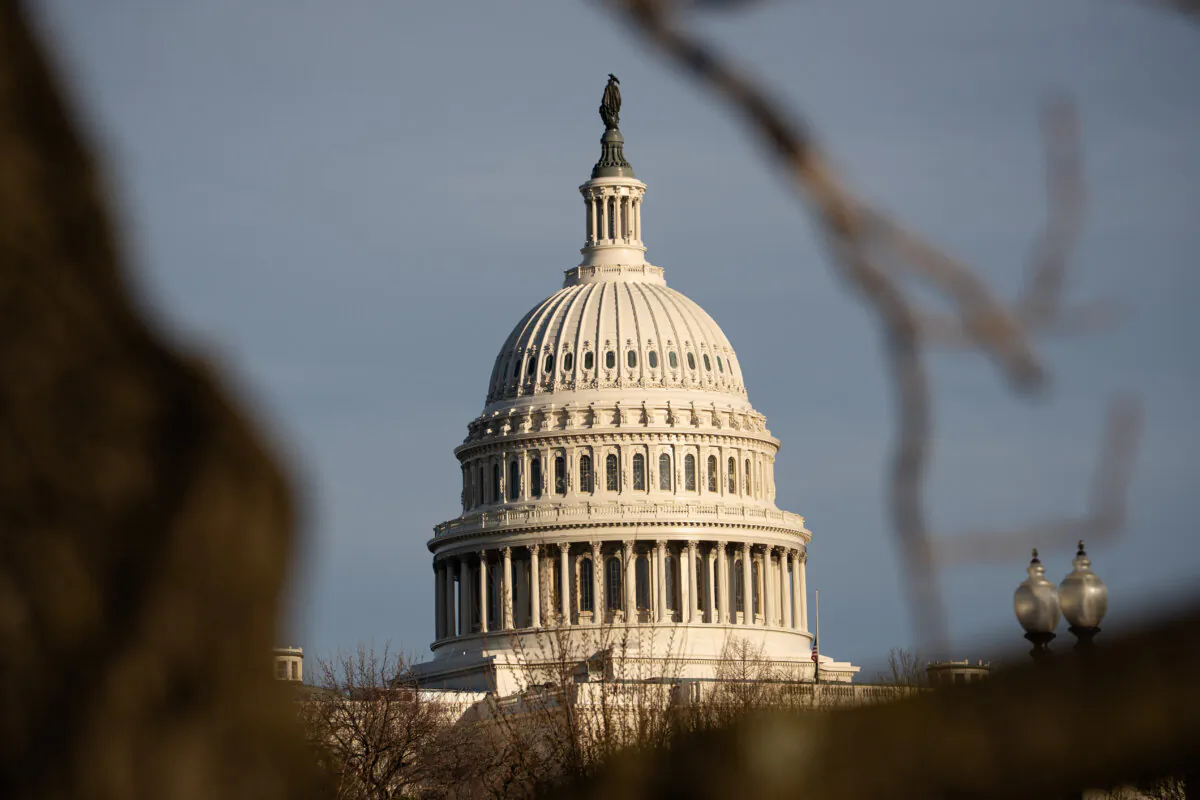 The U.S. Capitol building in Washington on March 10, 2025. (Madalina Vasiliu/The Epoch Times)