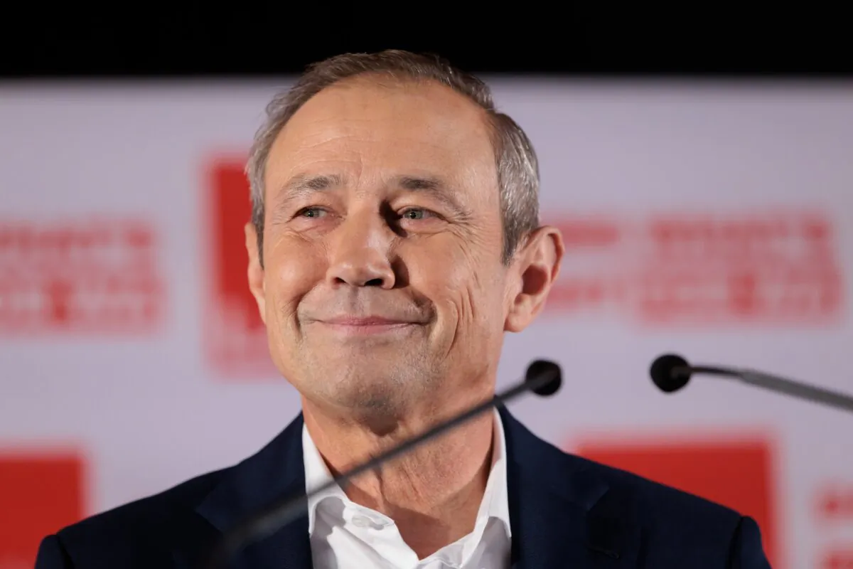 Western Australia Premier Roger Cook speaks at the party's election night event after winning the WA state election in Perth, on March 8, 2025. (AAP Image/Richard Wainwright)