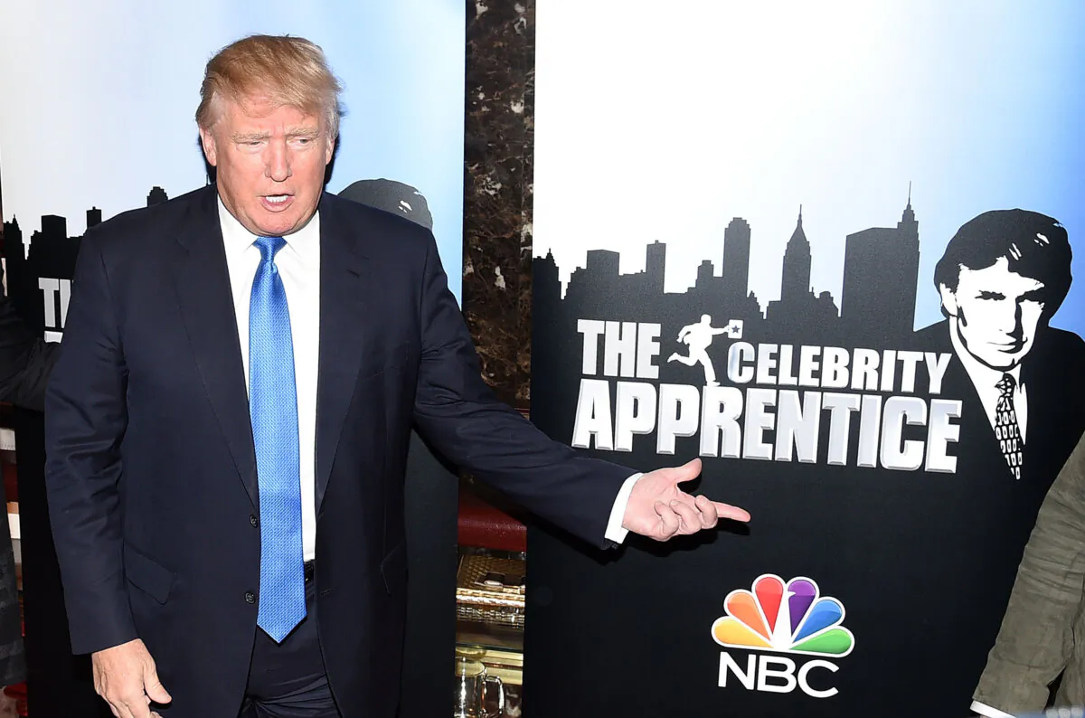Donald Trump attends a "Celebrity Apprentice" red carpet event at Trump Tower in New York on Feb. 3, 2015. (Andrew H. Walker/Getty Images)