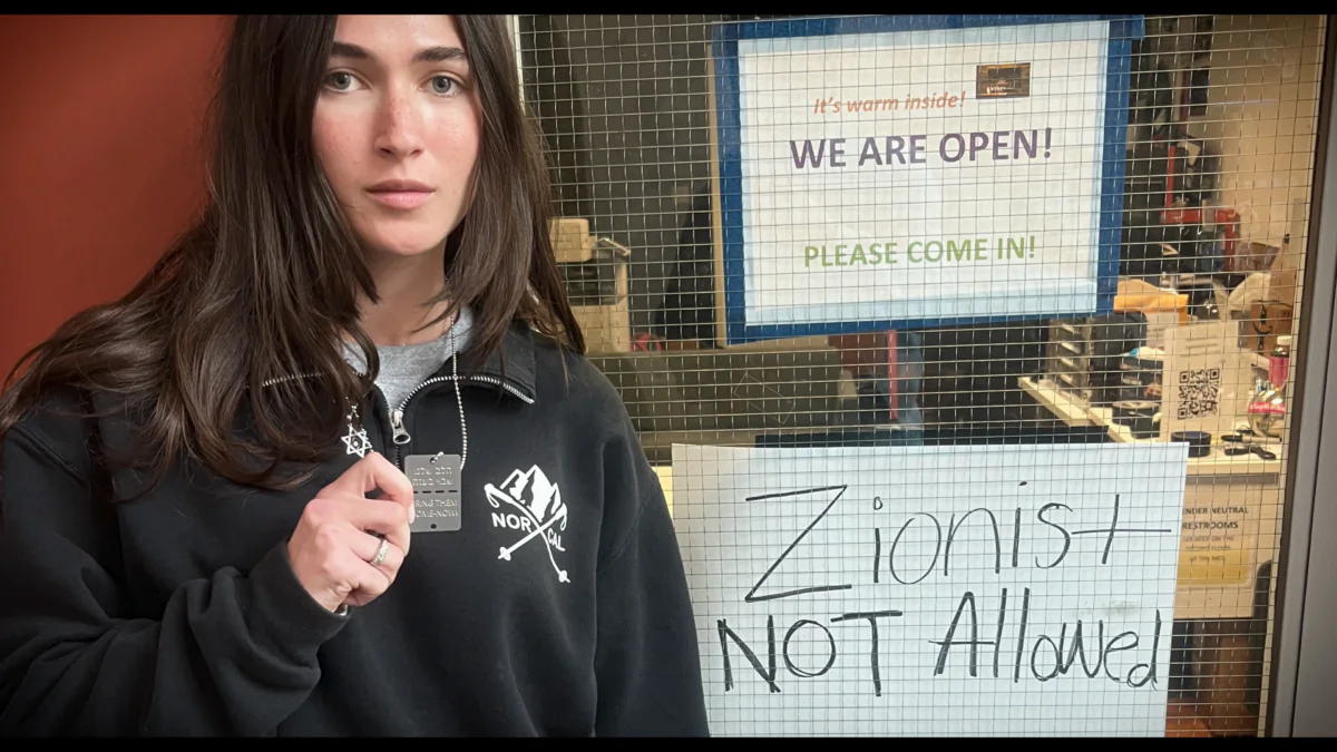 After the Oct. 7 Hamas attack on Israel, harassment of Jews has risen in the U.S, in "October 8." (Briarcliff Entertainment)