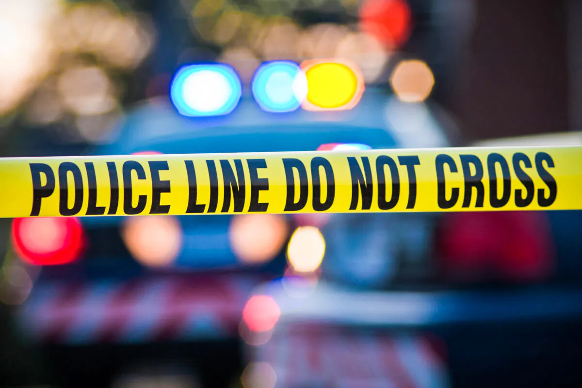 Police tape in a stock photo. (Carl Ballou/Shutterstock)
