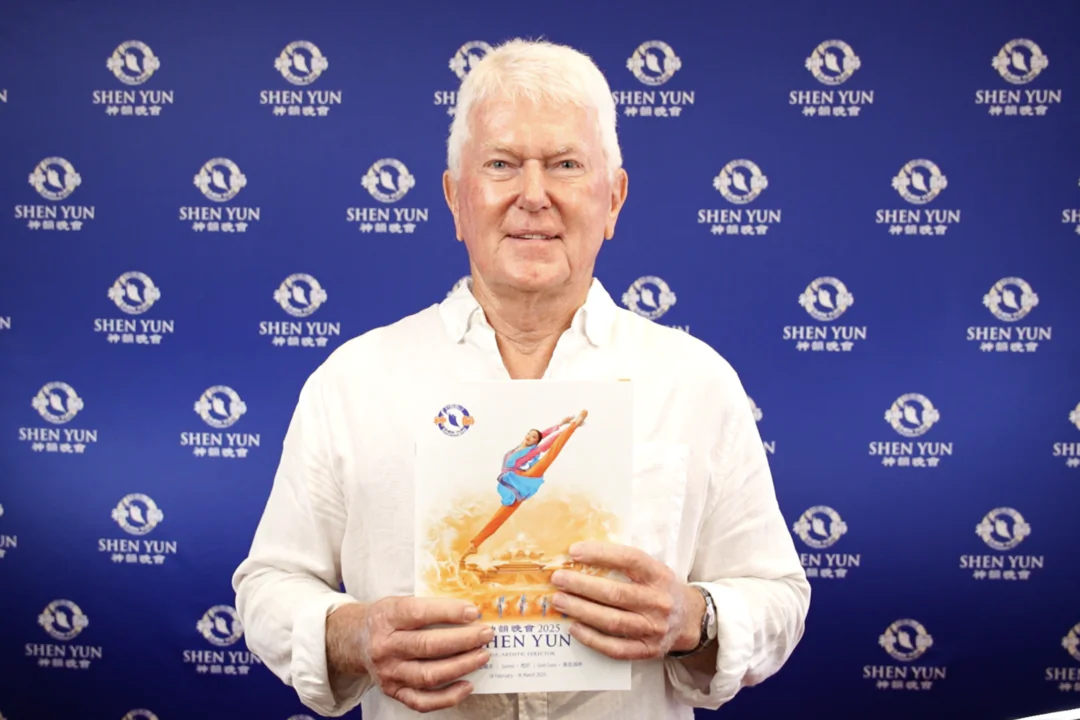 Ian Grace saw Shen Yun Performing Arts in the Gold Coast, Australia, on March 14, 2025. (NTD)