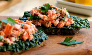 Warm-Smoked Salmon Makes a Healthy and Satisfying Tartine