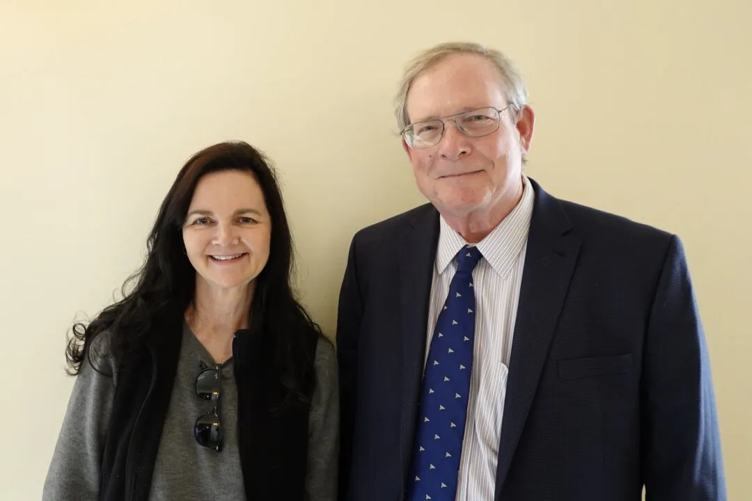 Dawn Dekle and Ray Warner enjoyed Shen Yun's matinee at the California Center for the Arts on March 16, 2025. (Jie Yang/The Epoch Times)