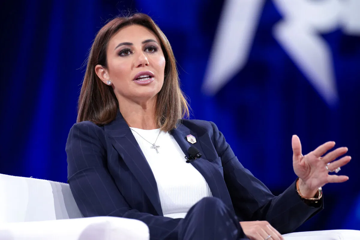 Alina Habba, counselor to President Donald Trump, speaks during a panel discussion at the Conservative Political Action Conference at the Gaylord National Resort Hotel And Convention Center in Oxon Hill, Md., on Feb. 20, 2025. (Andrew Harnik/Getty Images)