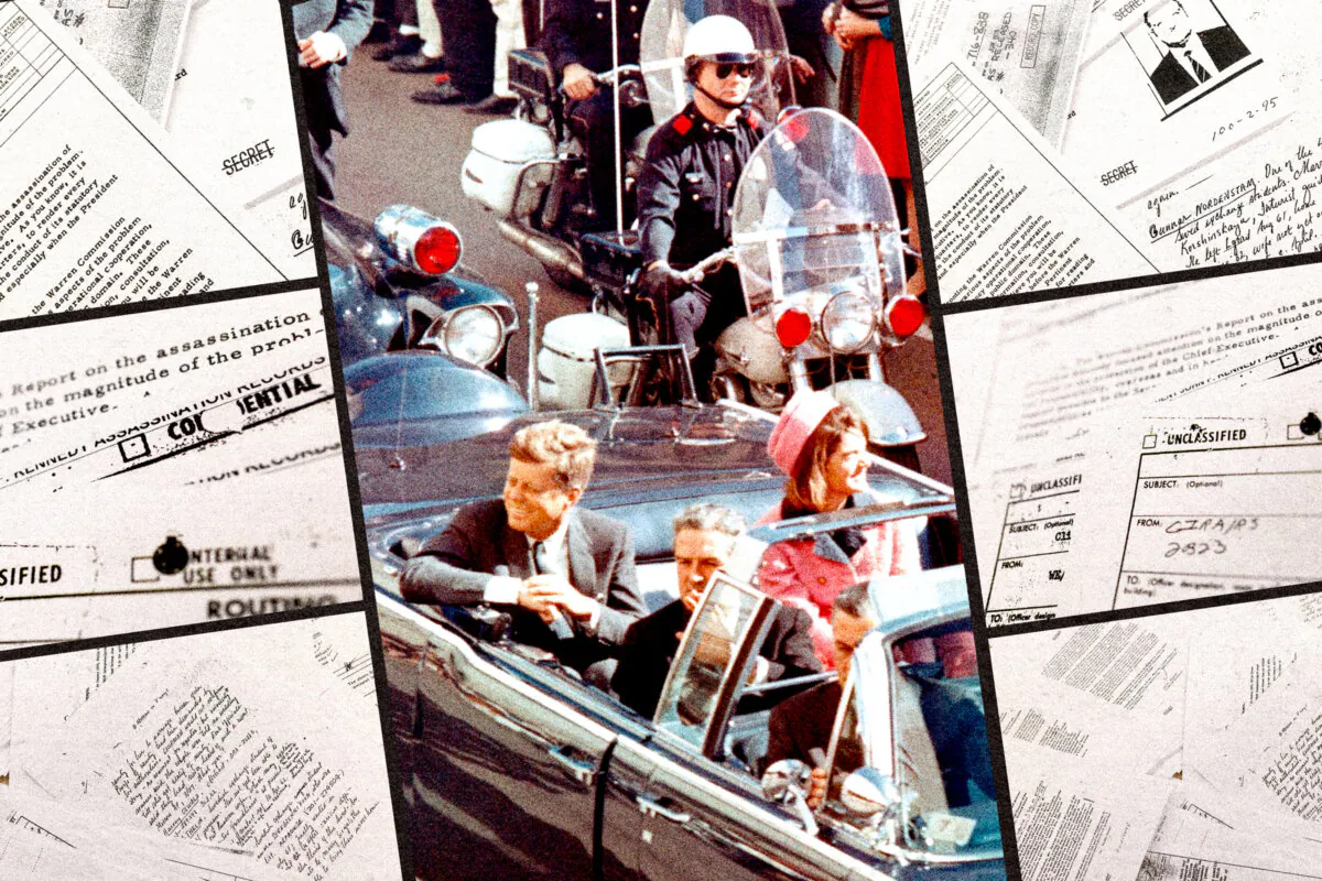 President John F. Kennedy, First Lady Jacqueline Kennedy, and Texas Gov. John Connally ride through Dallas moments before the president was assassinated on Nov. 22, 1963. (File Photo/Reuters)