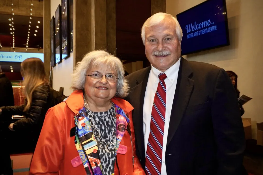 Bob and Marsha Zeller enjoyed Shen Yun at the Clowes Memorial Hall, Butler Arts Center in Indianopolis on March 23, 2025. (Nancy Ma/The Epoch Times)