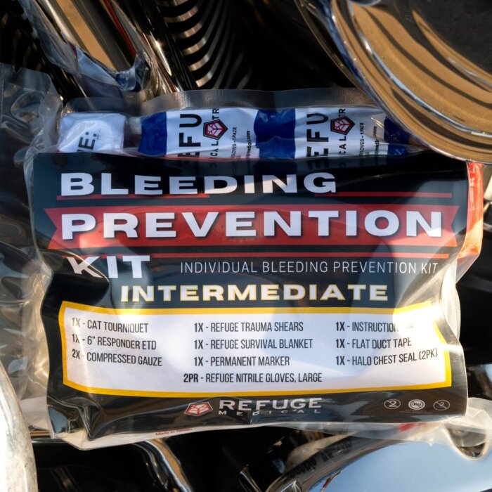(Bleeding Prevention Kit - Intermediate. - Refuge Medical)