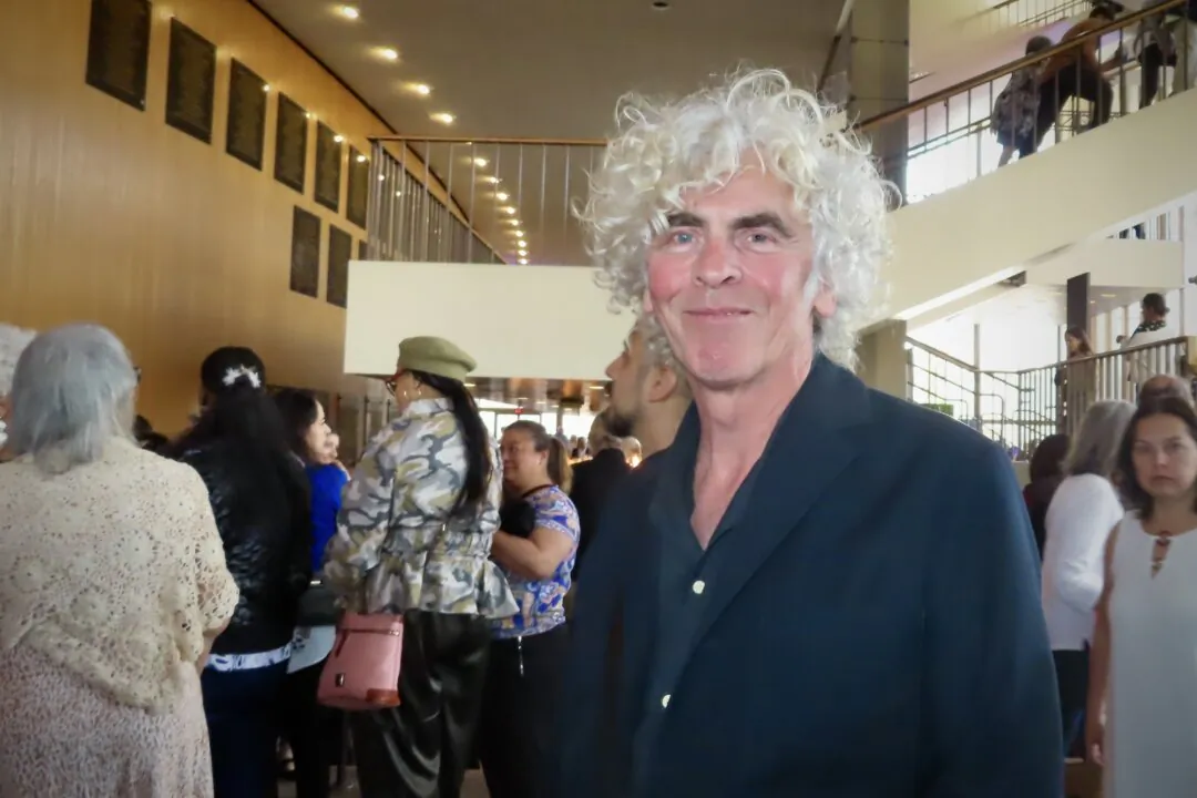 Declan Lowney enjoyed Shen Yun at the Terrace Theater in Long Beach, California, on March 23, 2025. (Alice Sun/The Epoch Times)