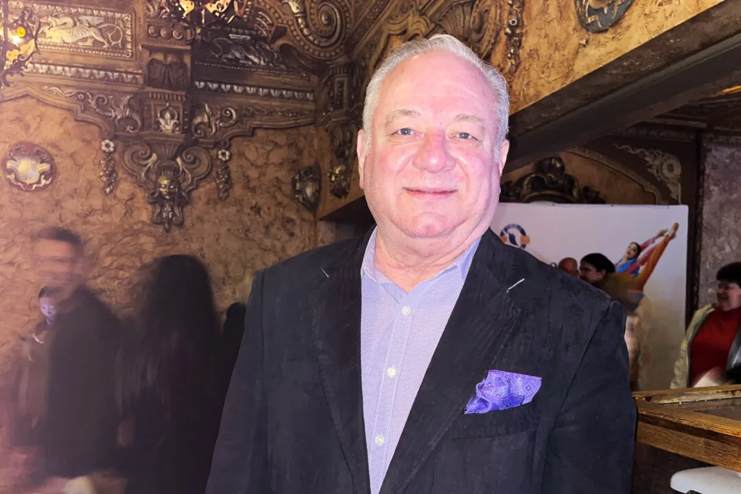 Mark Holm enjoyed Shen Yun at the Coronado Theatre in Rockford, Illinois, on March 25, 2025. (Stacey Tang/The Epoch Times)