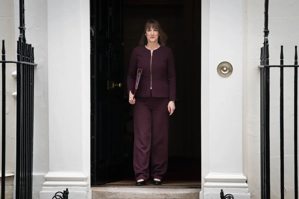 Chancellor of the Exchequer Rachel Reeves leaving 11 Downing Street in London on March 26, 2025. (PA)