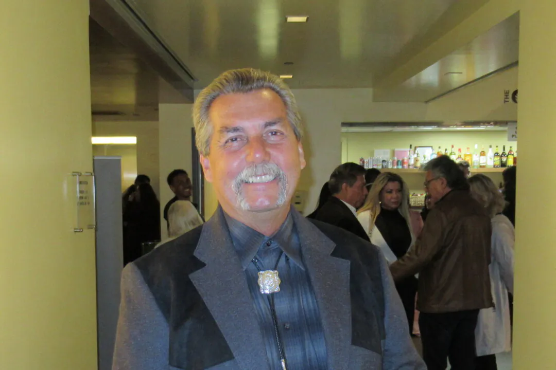 Kenny Chandler at the Shen Yun Performing Arts performance at Thousand Oaks Civic Arts Plaza on March 26, 2025. (Linda Jiang/The Epoch TImes)