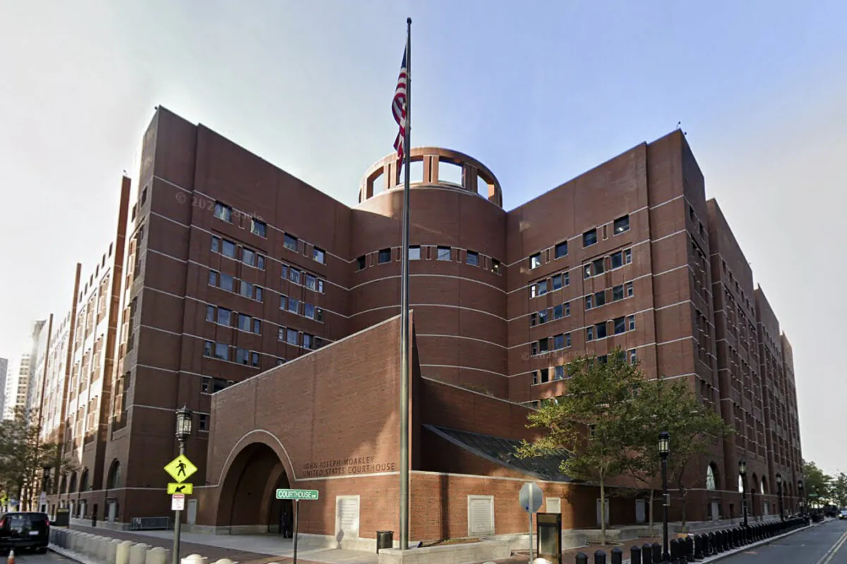 The U.S. Court of Appeals for the First Circuit, in Boston. (Google Maps/Screenshot via The Epoch Times)