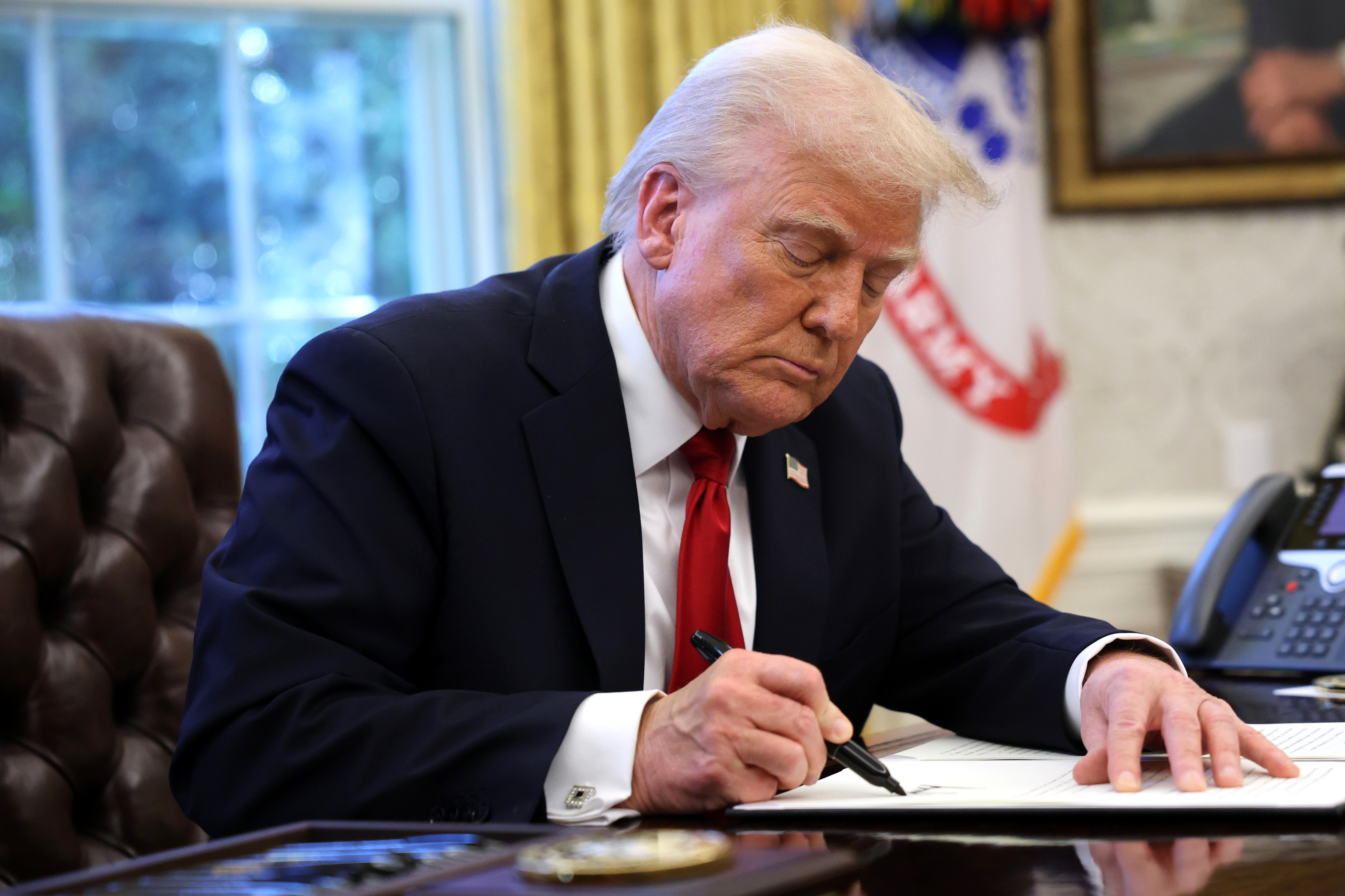 Trump Signs Executive Orders