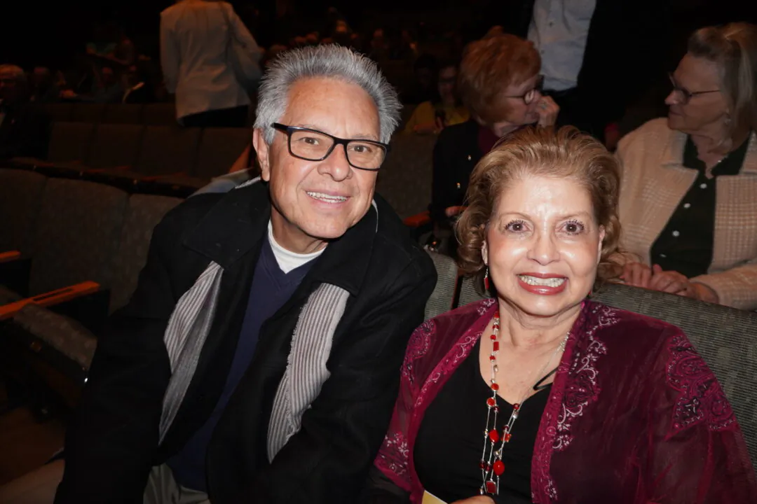 Carlos and Reena Sanabria enjoyed Shen Yun at the Pikes Peak Center for the Performing Arts on March 28, 2025. (Sonia Wu/The Epoch Times)