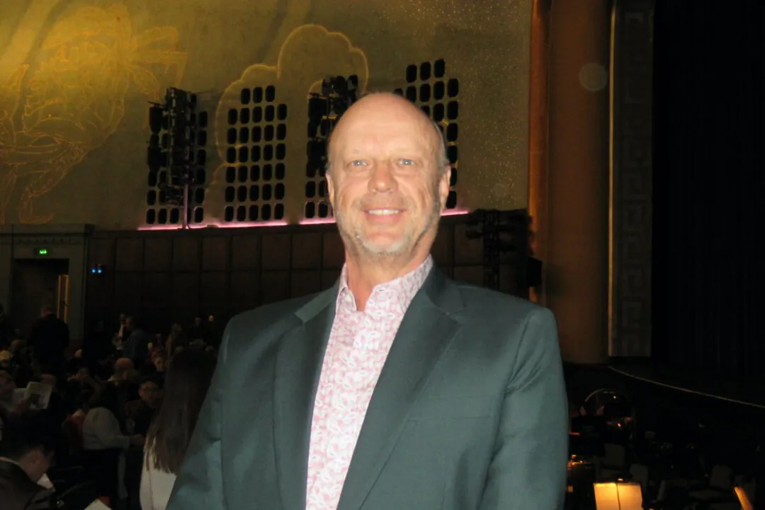 Matt Wise, president of manufacturing company Imperial Range, enjoyed Shen Yun Performing Arts at Bridges Auditorium, in Claremont, Calif., on March 29, 2025. (Michael Ye/The Epoch Times)