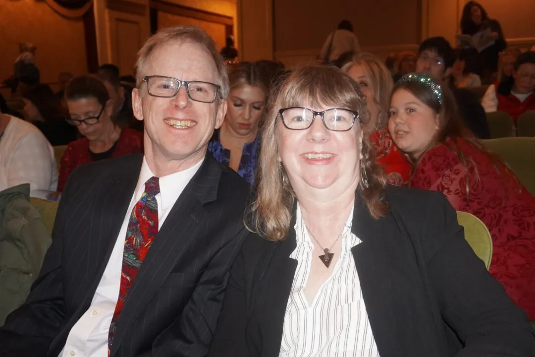 Jeff and Heather Curtis attended Shen Yun Performing Arts at the Hanover Theatre on March 30. (Mary Man/The Epoch Times)