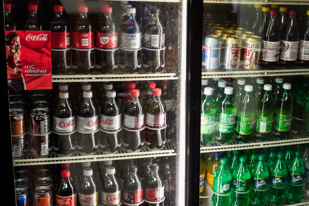 Soda in New York City in a file image. (Spencer Platt/Getty Images)