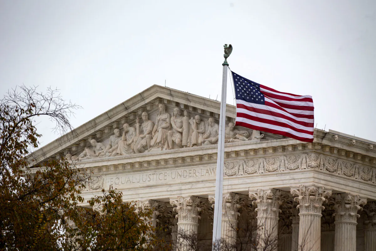 The U.S. Supreme Court in Washington, on Nov. 13, 2018. (Al Drago/Reuters)