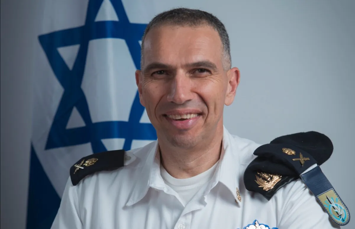 Navy commander Vice Adm. Eli Sharvit on May 23, 2017. (May-Tal Tzin/IDF Spokesperson's Unit/CC BY-SA 3.0)