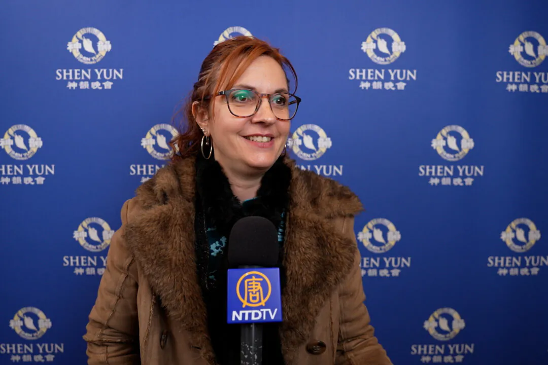 Célia Gratias attended Shen Yun at the Corum in Montpellier, France, on Wednesday, March 26, 2025. (NTD)