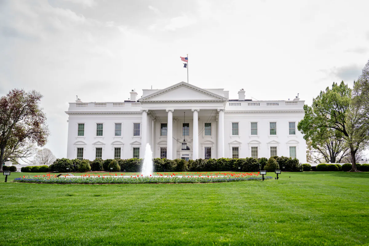 The White House in Washington on April 3, 2025. (Madalina Vasiliu/The Epoch Times)