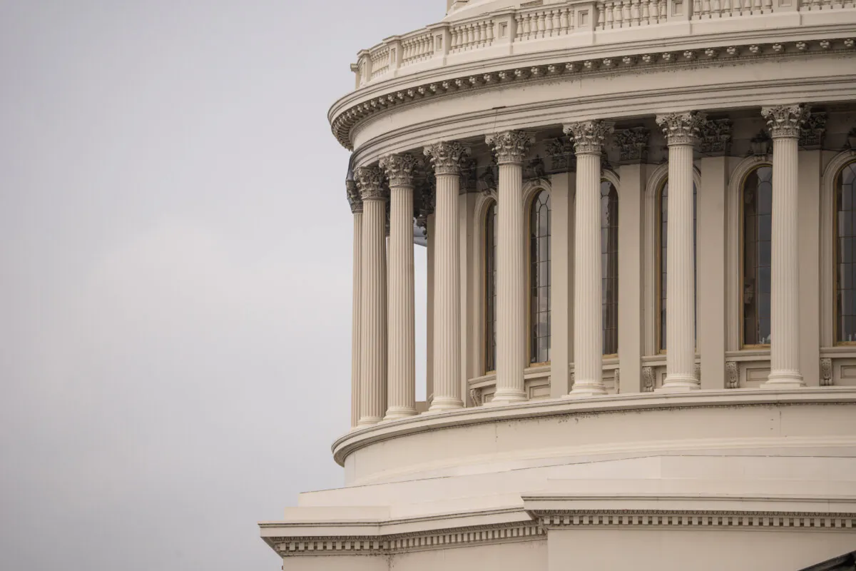 The U.S. Capitol on April 3, 2025. (Madalina Vasiliu/The Epoch Times)
