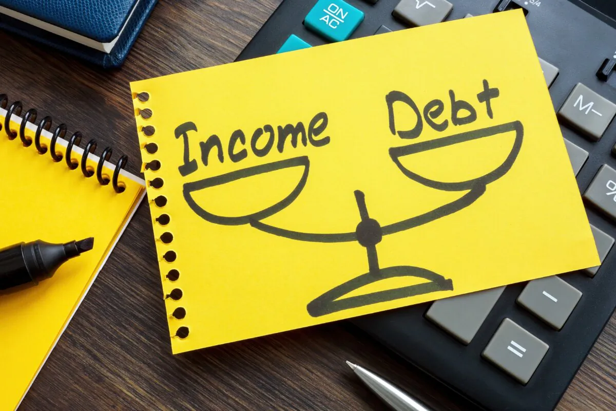 A high debt-to-income ratio can torpedo your chances for a loan. (Vitalii Vodolazskyi/Shutterstock)