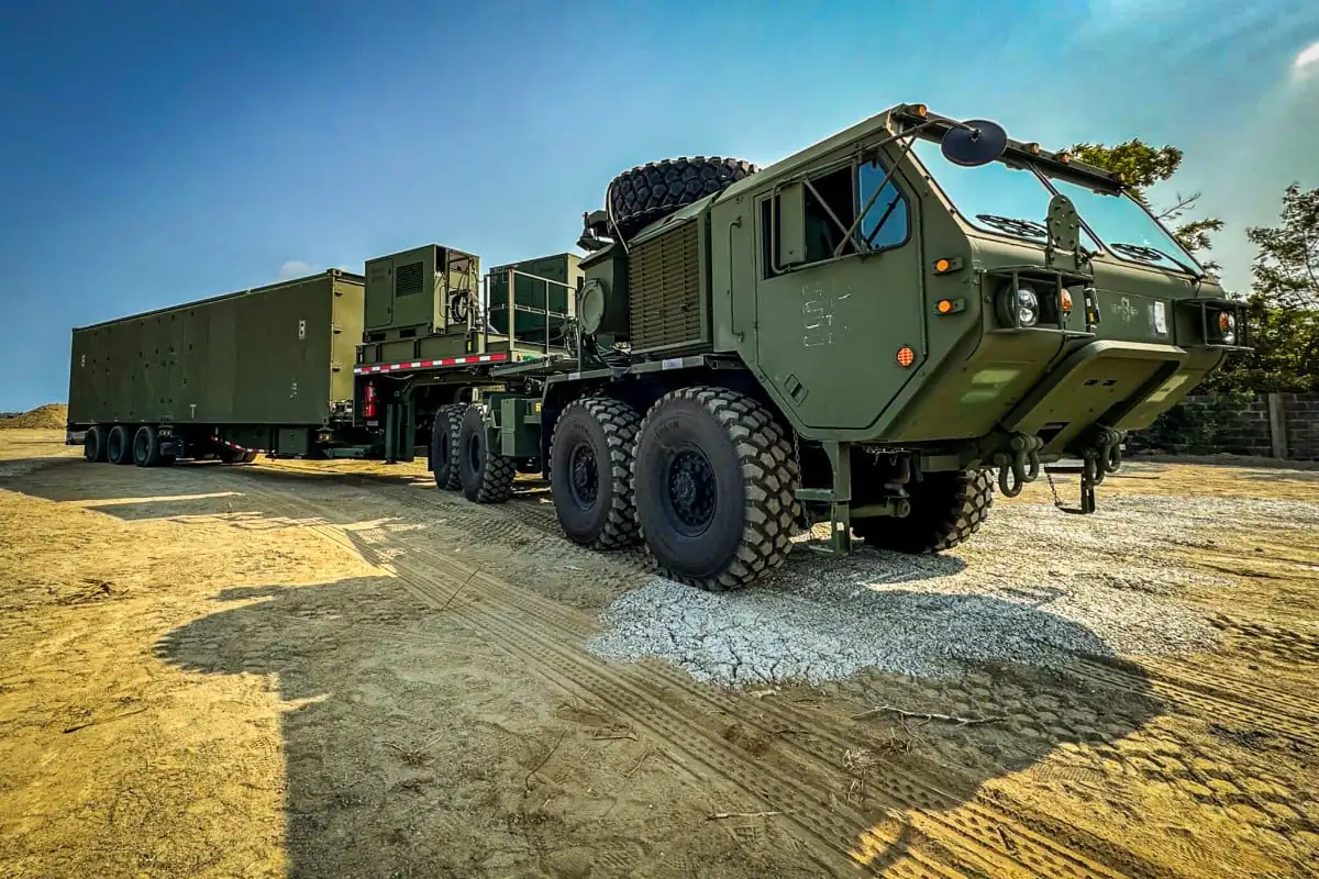 A mid-range capability launcher arrives in Northern Luzon, Philippines, on April 2024. (Capt. Ryan DeBooy/U.S. Army)