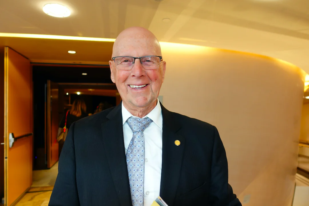 David Mackenzie watched Shen Yun Performing Arts at the Four Seasons Centre for the Performing Arts in Toronto on Apr. 6, 2025. (Daniella Wollensak/The Epoch Times)