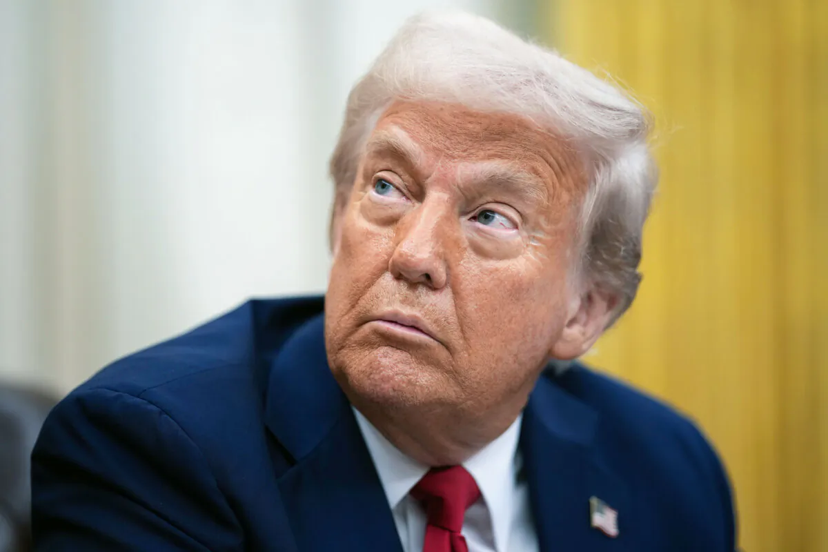 President Donald Trump in Washington on March 31, 2025. (Andrew Harnik/Getty Images)