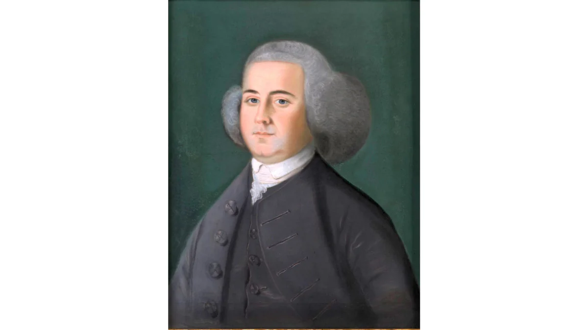 John Adams, in this circa 1766 portrait by Benjamin Blyth, was a lawyer before his career in government. (Public Domain)