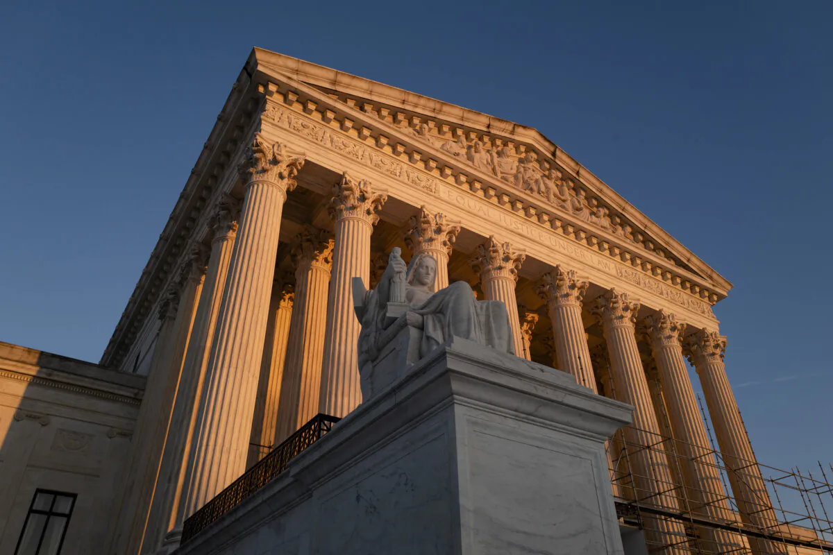 The U.S. Supreme Court in Washington on Feb. 10, 2025. (Madalina Vasiliu/The Epoch Times)