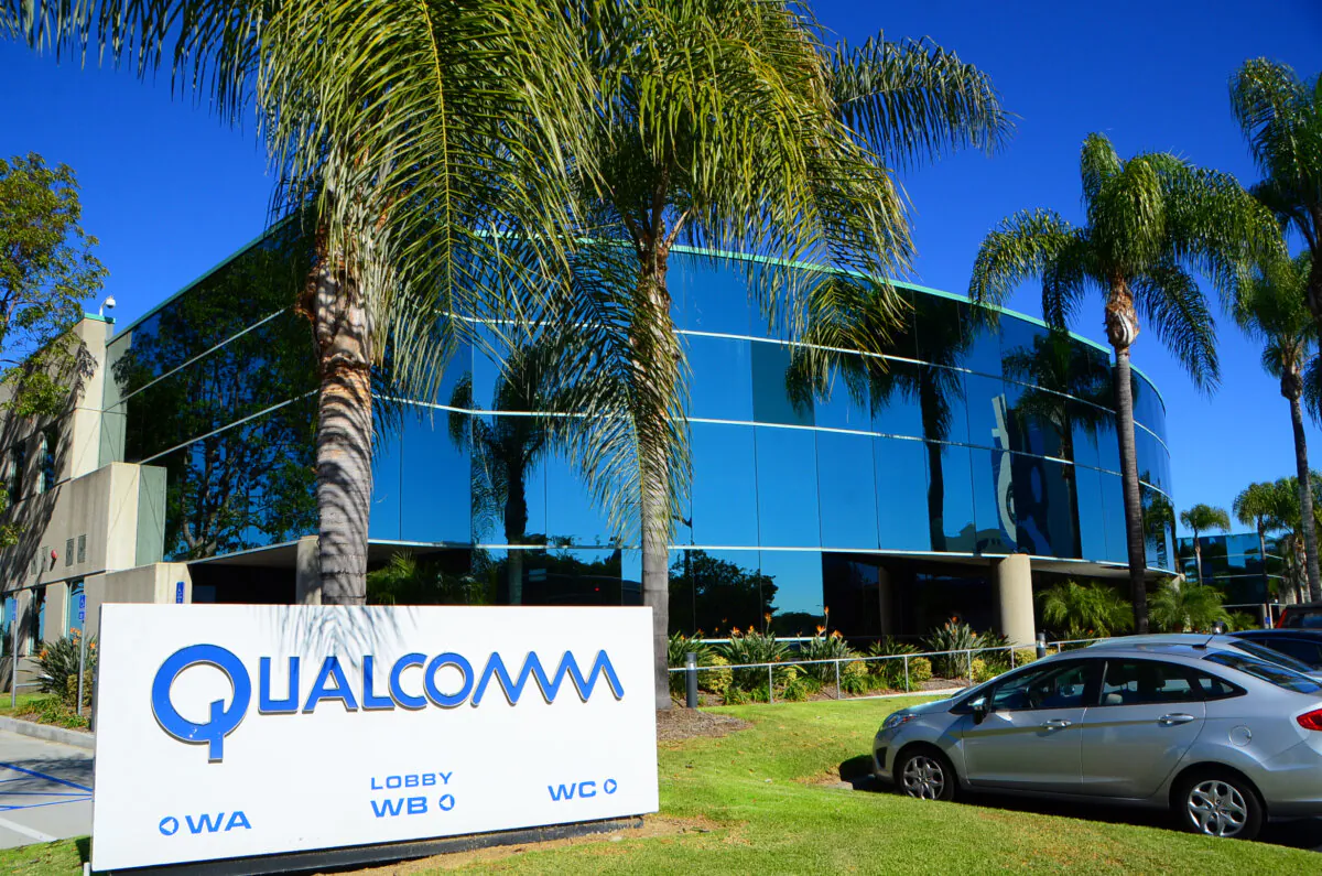 Qualcomm headquarters in San Diego in a file photo. (Alex Lee/The Epoch Times)