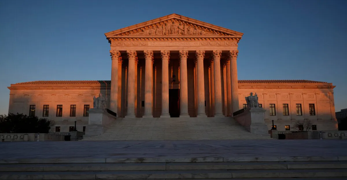 The Supreme Court building in Washington, D.C., on Jan. 26, 2022. (Chip Somodevilla/Getty Images)