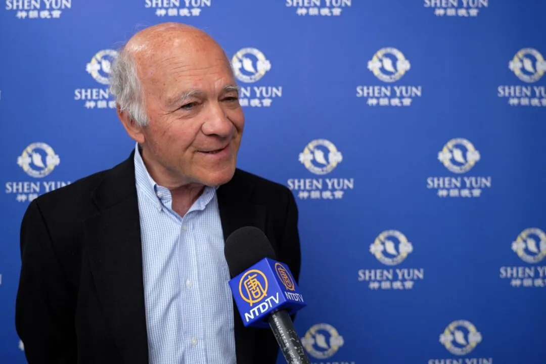 Michel Resbeut enjoyed Shen Yun at the Zenith in Toulon, France on April 5, 2025. (NTD)