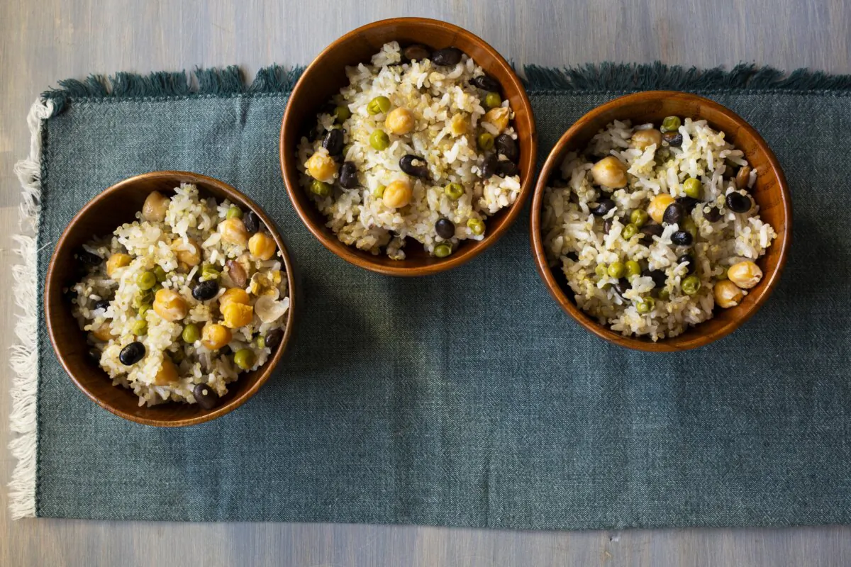 Japgokbap, a mix of grains and tender beans, makes a hearty, healthy side. (America's Test Kitchen/Kritsada Panichgul)