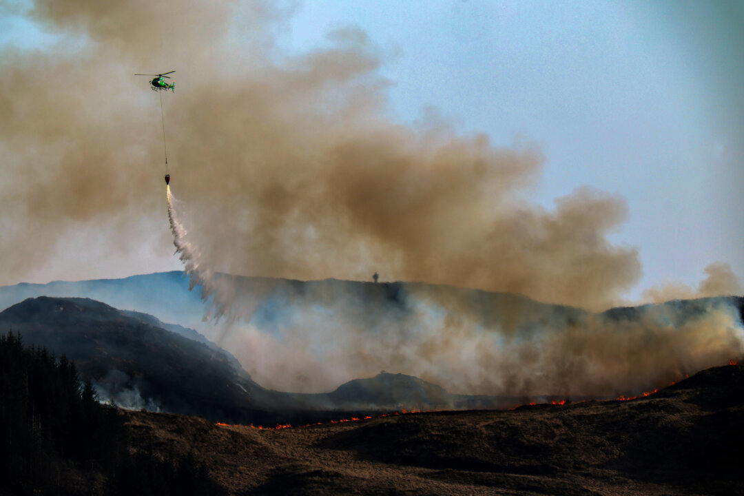 NextImg:Day in Photos: Forest Fire in Scotland, Dust Storm in Iraq, and High-Security Prison