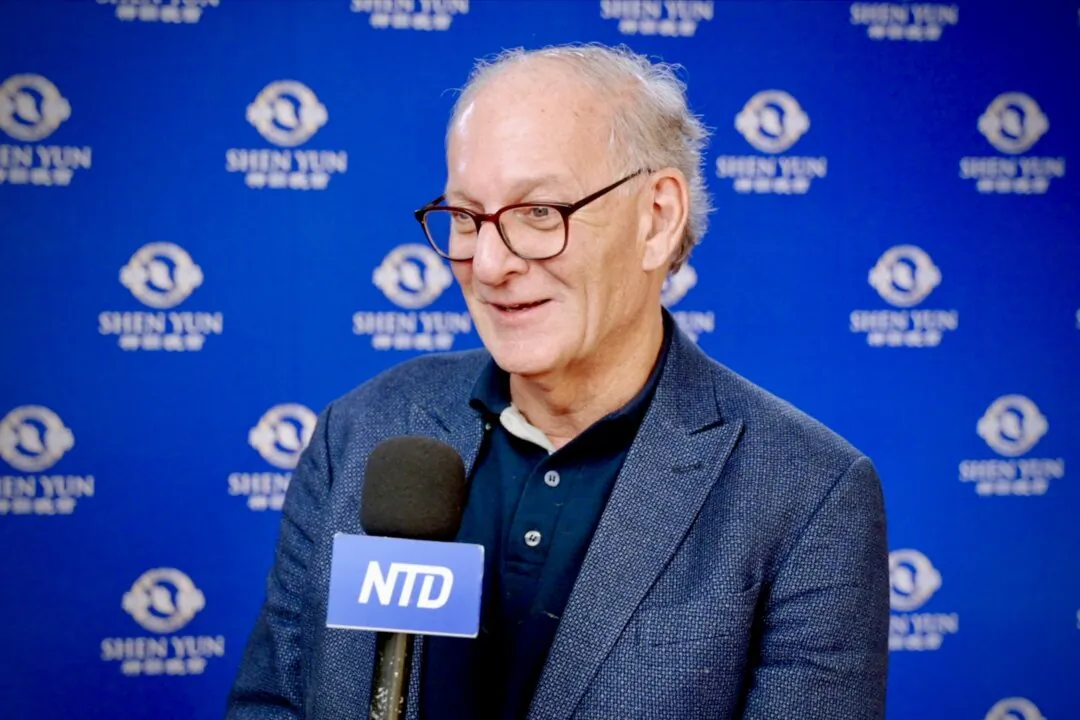 Robert Dubé enjoyed Shen Yun's evening performance at the Place des Arts, in Montreal, on April 9, 2025. (NTD)