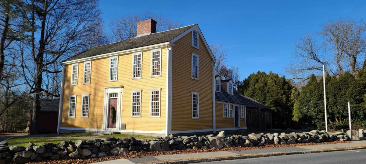Paul Revere's ride to Rev. Clarke's house
