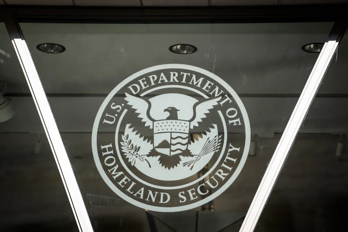 The Department of Homeland Security in Washington on Aug. 12, 2024. (Madalina Vasiliu/The Epoch Times)