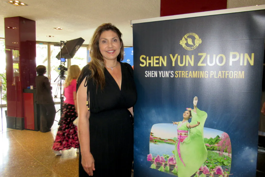 Accountant Anna Engel enjoyed Shen Yun Performing Arts at San Diego Civic Theatre in San Diego on April 12, 2025. (Linda Jiang/The Epoch Times)